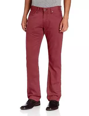 New Levi's Strauss 514 Men's Original Slim Straight Leg Jeans Pants Red 514-0530 • $49.82