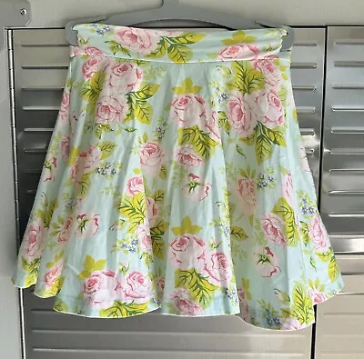 Matilda Jane Girls Sz 6 Beautiful Blooms Skirt W Ruffle Shorts Floral Lovely EUC • $4.99