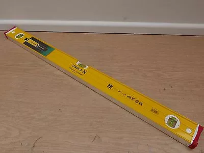£52.80 • Buy Stabila 96/2 32  Heavy Duty Double Plumb Ribbed Spirit Level + Free Folding Rule