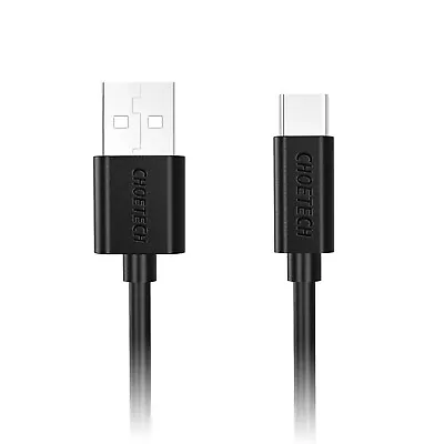 $4 • Buy Choetech AC0001 USB-A To USB-C Charge & Sync Cable 0.5M Black 