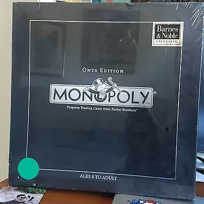 Brand New Monopoly Onyx Limited Edition Collectible Wooden Black & Silver • $89.99