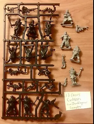 13 TRAITOR GUARDSMEN~RENEGADE MILITIA~CHAOS CULTIST~Games Workshop WARHAMMER 40K • $117.81