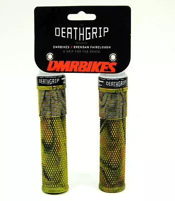 DMR Brendog Flangeless DeathGrip Mountain Bike Grip Thin - Camo • $25.83