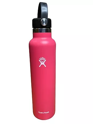 Hydro Flask 24oz Standard Mouth Watermelon Pink Color X161185 Tempshield • $17