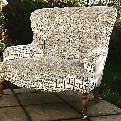 Hand Made Sofa In Stunning Designers Guild Nabucco Birch • £1895