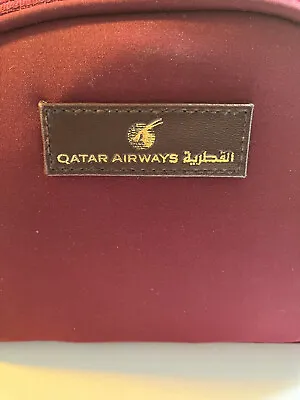 Qatar Airways - Retro 1997 Amenity Kit. Complete Inc Hermes 'Eau D'orange Verte' • £18.89