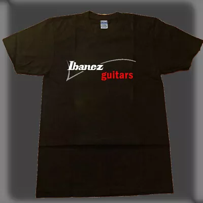 New Logo Ibanez Logo Music Guitars T-Shirt Gift Tee • $25