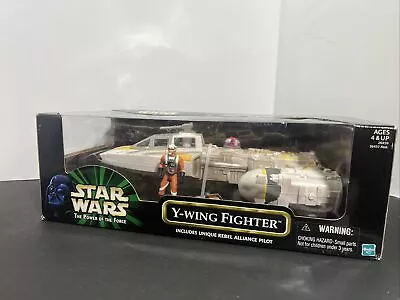 Star Wars Y-wing Fighter The Power Of The Force Potf2 Rebel Pilot Mint Box New • $128.99