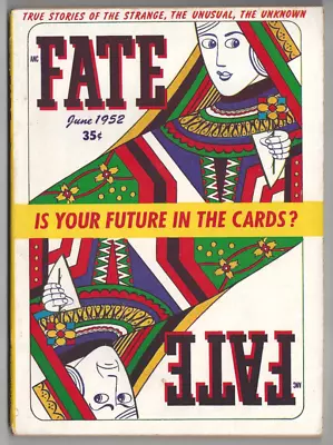 FATE Magazine June 1952 #28 Is Your Future In The Cards? Talking Mongoose • $10