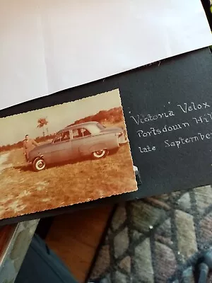 Victoria Velox(vauxhall?)1955real Photo Taken At Portsdown Hill • £7.50