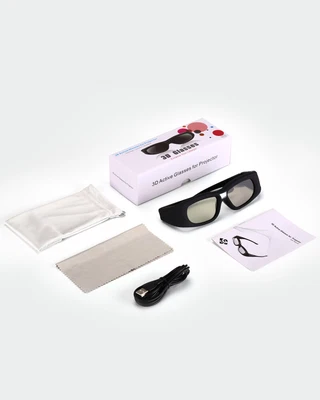 £21.05 • Buy DLP Active Shutter 3D Glasses Rechargeable For Projector ViewSonic Acer Optoma