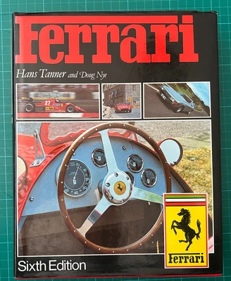 £12 • Buy Ferrari Book  Hans Tanner And Doug Nye Sixth Edition Hardback