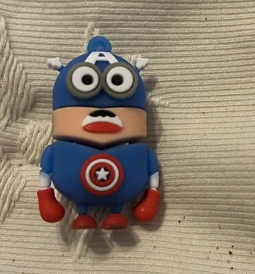 Minion Despicable Me Captain America 8 GB USB Flash Drive • $9.99