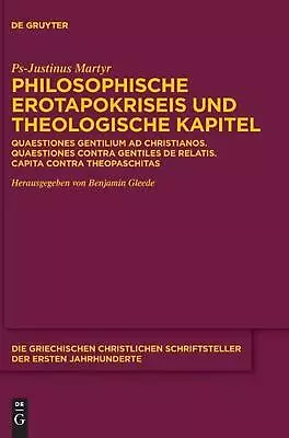 Philosophische Erotapokriseis Und Theologische Kapitel: Quaestiones Gentilium Ad • $152.97