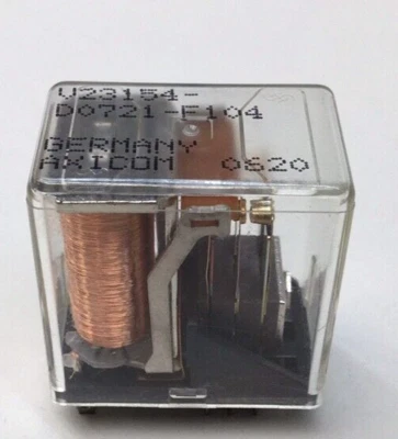 $75 • Buy Axicom V23154-D0721-F104 Relay 8 Pin 5A 24VDC V23154D0721F104