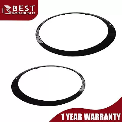 2pcs Left & Right Gloss Black Headlight Trim Ring For 2007-15 Mini Cooper • $80.55