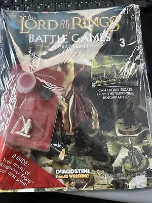 Rare No.3 Battle Games Middle Earth LOTR Gamesworkshop Inc FRODO Figure • £14.99