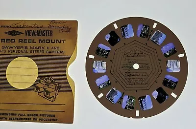 Personal Reel Mounts View-master 1 Reel Kirkentag Bonn Munster Cathedral Germany • $17.99