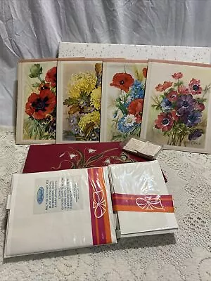 Vtg Stationary Mixed Lot Sheets Seal & Send W/Envelopes Writing Tablets 1950's • $32