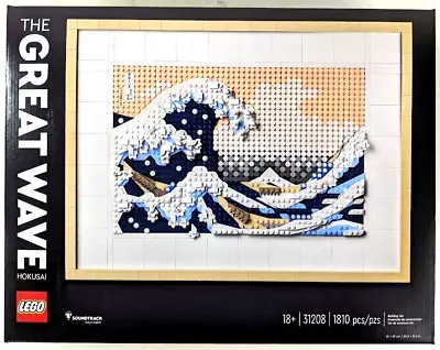 *NEW SEALED* LEGO Art: Hokusai – The Great Wave (31208) • $74.84