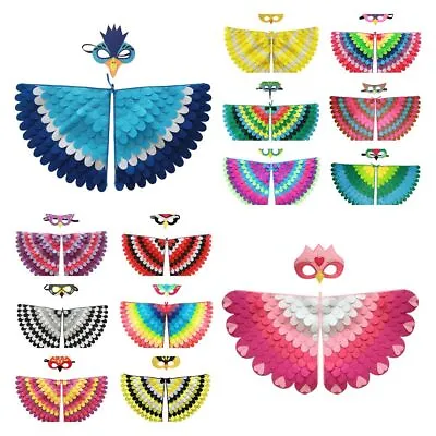 £10.74 • Buy Halloween Kids Costume Owl Bird Wing Mask Girl Animal Outfit Toddler Xmas Gifts