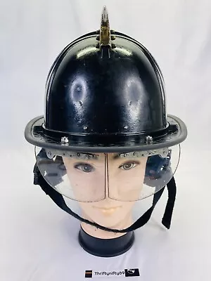 1996 Morning Pride Firefighter Fire Helmet With Gold  Eagle & Visor • $150