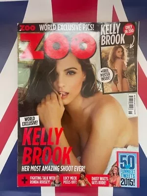 Zoo Magazine 13th - 19th November 2015 Kelly Brook Poster Daisy Watts Issue 604 • £27.99