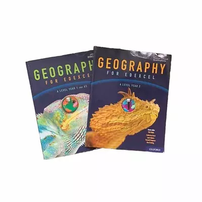 Edexcel A-Level Geography Textbook - Year 1 & 2 • £4.99