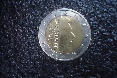 TLuxembourg Duchy 2013 Bi-metallic 2 Euro Henry Coin • $5.80