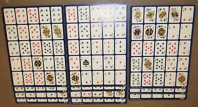 Vintage Pokeno Game Parts Pieces : Lot Of 11 Cards • $7.99