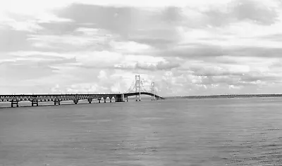 Mackinac Bridge UP Michigan Original 35 Mm Monochrome Negatives (2) • $6