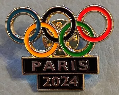 Paris 2024 - Ioc Olympic Rings Pin • $12