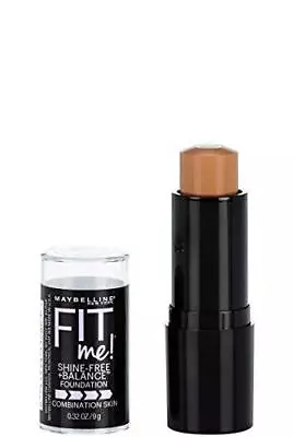 Maybelline New York Fit Me Shine-Free + Balance Stick Foundation Toffee 0.32 • $12.79