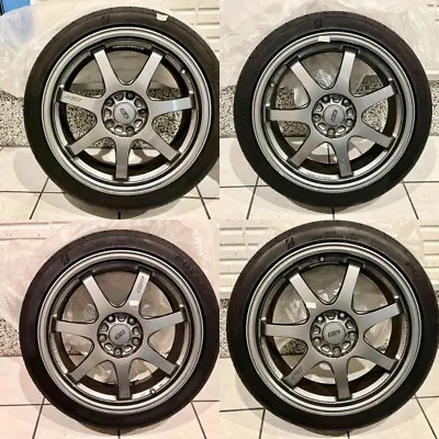 HONDA MUGEN GP Wheels Set Of 4 Gunmetal 18inch Forged Rare　jdm • $4580