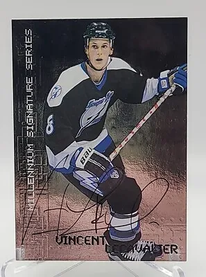 Vincent Lecavalier 99-00 BAP ITG Millennium Signature Series Autograph Silver  • $4.95