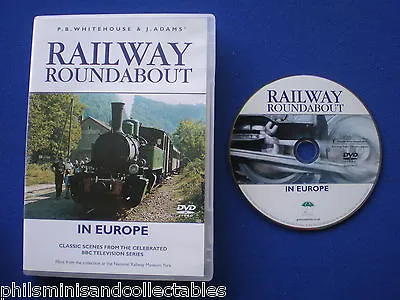 BBC TV  Railway Roundabout In Europe     DVD   Ian Allan/BBC DVD  2006 • £4.95