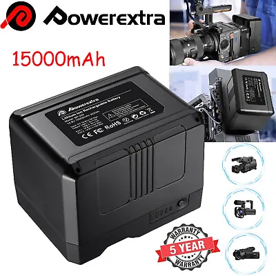 $100.99 • Buy 222WH 14.8V 15000mAh V Mount Battery For Sony HDCAM XDCAM Camera & Camcorder