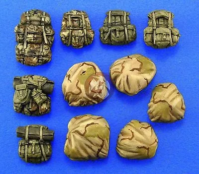 Legend 1/35 Modern US Army Soldier Backpack Set (22 Pieces 2 Of Each) LF1115 • $20.97