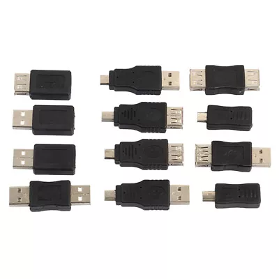12Pcs Mini 5Pin Micro USB USB2.0 Male / Female Sync Data • $10.53