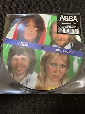 ABBA - Summer Night City - 7” Picture Disc. Excellent Condition • £11.99