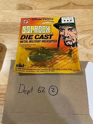 $229.99 • Buy Azrak Hamway Sgt Rock Metal Military Helicopter NOC RARE! 7228 1982 DC COmics