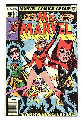 Ms. Marvel #18 FN- 5.5 1978 1st Full App. Mystique • $86