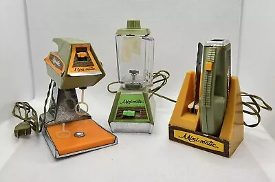 Lot Vintage Kiddypliance IDEAL Mini-Matic Toy Appliances Blender Mixer Electric • $29.99