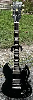 1990 Gibson SG Standard “Small Guard” Black Vintage Ebony • $1499.99