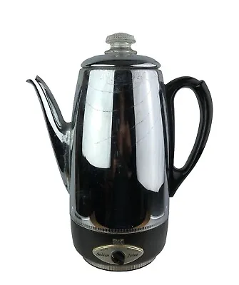 Vtg Sunbeam Coffeemaster Coffee Percolator Model AP Electric Glass Knob NO CORD • $17.99