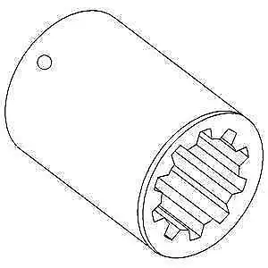 Coupling 180926M1 Fits Massey Ferguson 203 204 205 2135 2200 30 302 304 31 3165 • $84.45