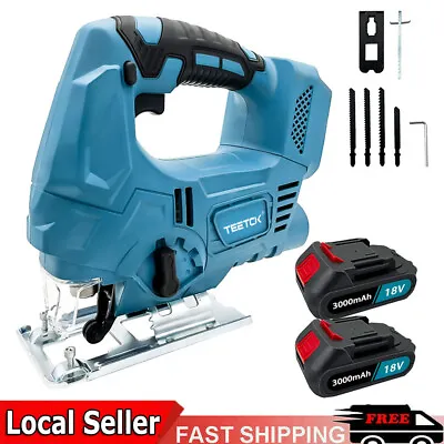 340w Cordless Jig Saw 18V For Makita Battery Saw Electric Woodworking Cutting UK • £51.20