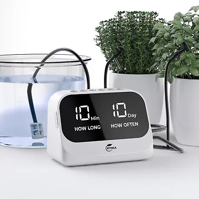 Automatic Drip Irrigation System Kit For Plant Self Watering Garden Hose Timer • $33.50