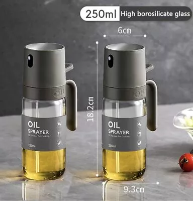 Olive Oil Sprayer Dispenser Cooking Baking BBQ Spray Bottle Kitchen Tool 250ml. • £7.50