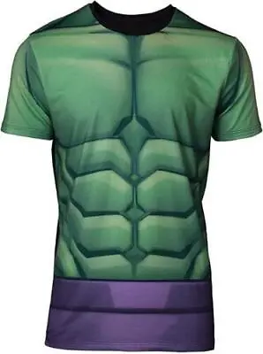 Official Marvel The Incredible Hulk Sublimated Medium T-Shirt Cosplay Shirt • £9.99